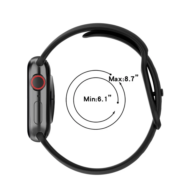 Sehr cool Universell Apple Silikon / TPU armband - Größe: L