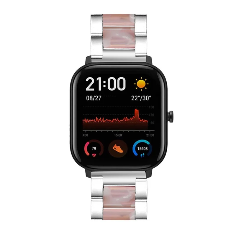 Pebble 2 \ 2 SE / Pebble Time Round Large Metall armband