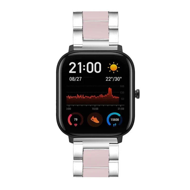Pebble 2 \ 2 SE / Pebble Time Round Large Metall armband