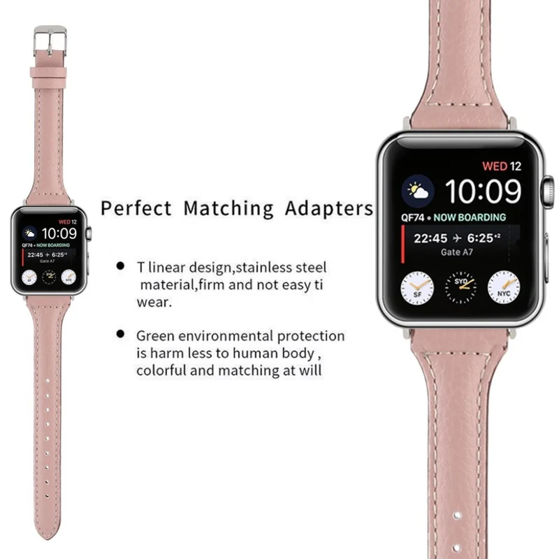 Unglaublich stylisch Universell Apple Kunstleder armband