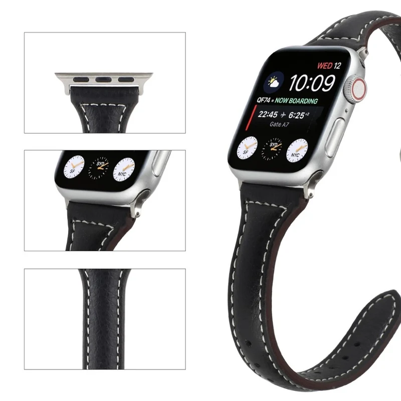 Unglaublich stylisch Universell Apple Kunstleder armband