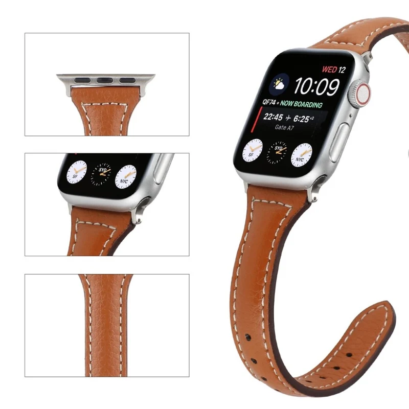 Unglaublich stylisch Universell Apple Kunstleder armband