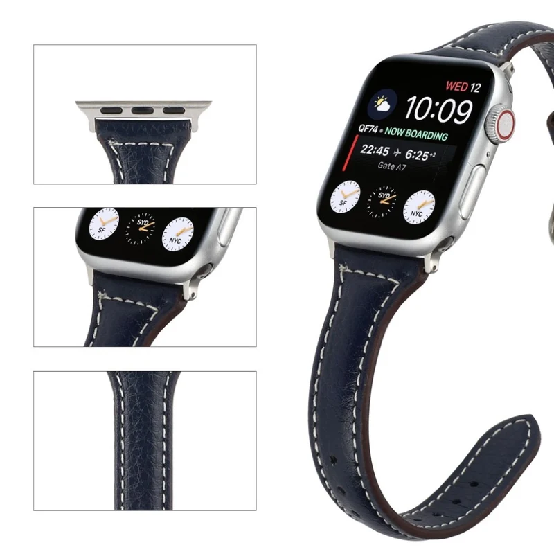 Unglaublich stylisch Universell Apple Kunstleder armband