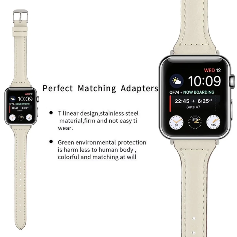 Unglaublich stylisch Universell Apple Kunstleder armband