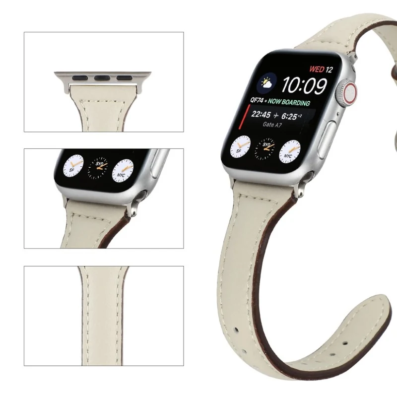 Unglaublich stylisch Universell Apple Kunstleder armband