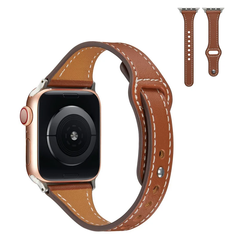 Wirklich schick Universell Apple Echtes Leder armband