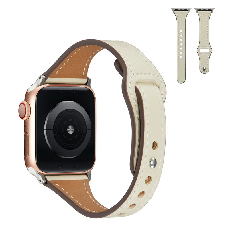 Wirklich schick Universell Apple Echtes Leder armband