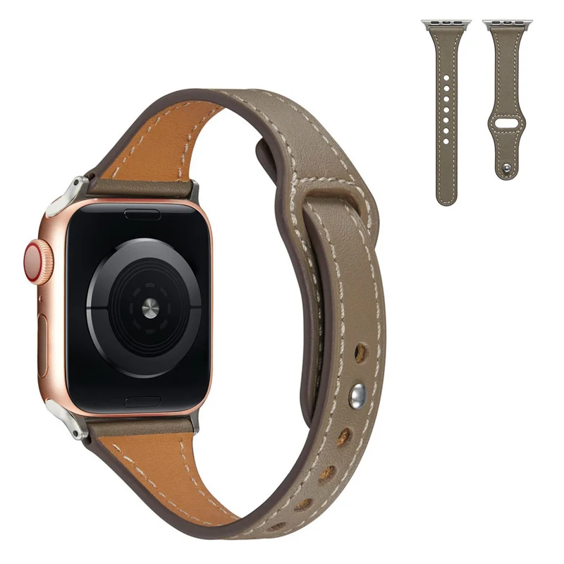 Wirklich schick Universell Apple Echtes Leder armband