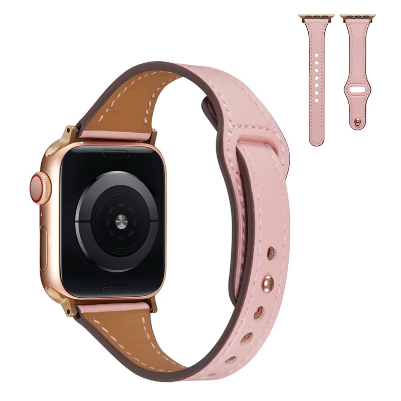 Wirklich schick Universell Apple Echtes Leder armband