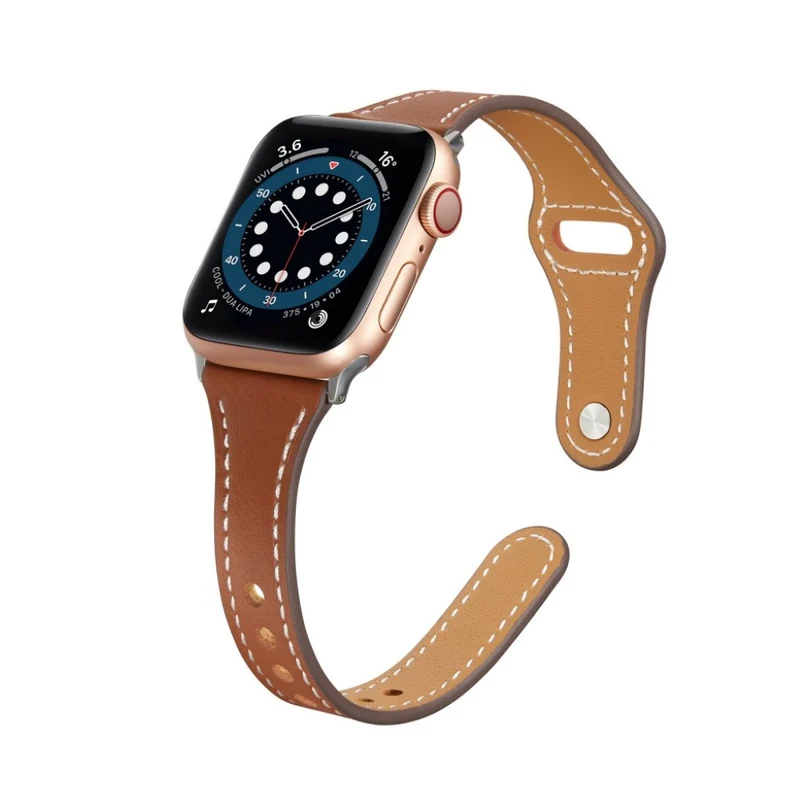 Wirklich schick Universell Apple Echtes Leder armband