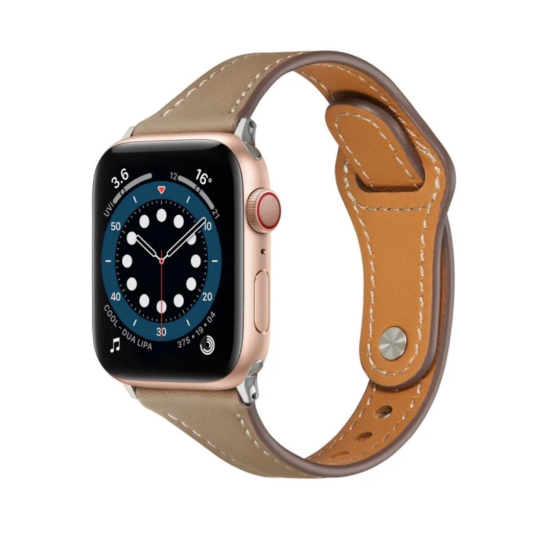 Wirklich schick Universell Apple Echtes Leder armband