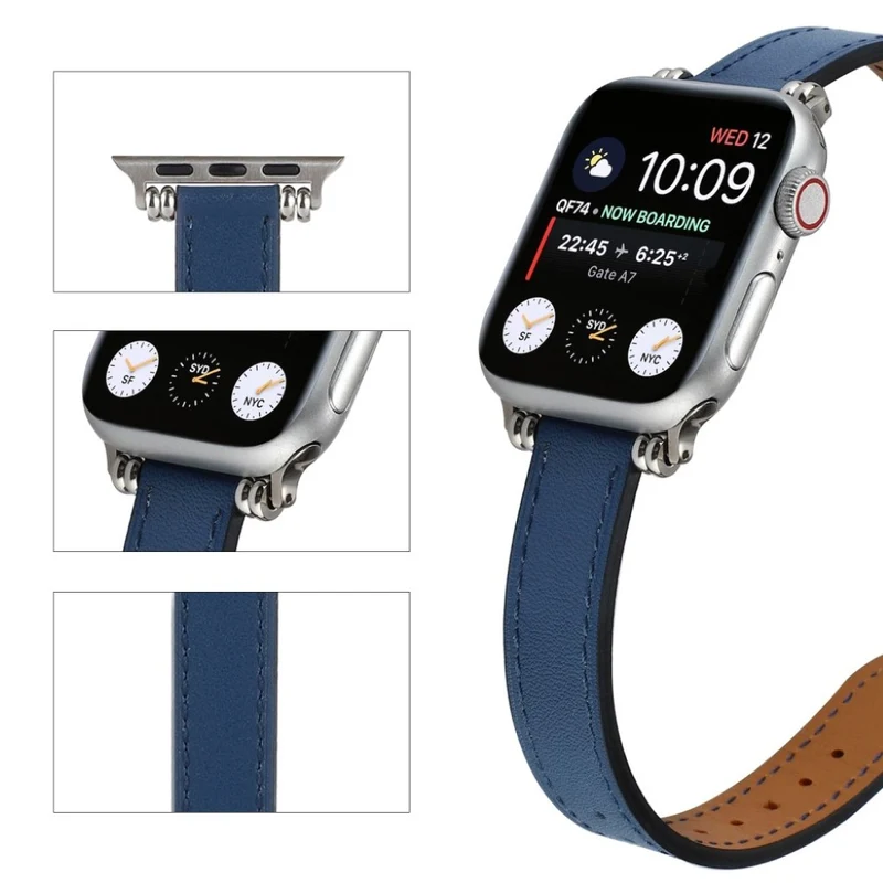 Bemerkenswert elegant Universell Apple Kunstleder armband