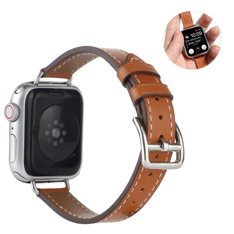 Sehr langlebig Universell Apple Kunstleder armband