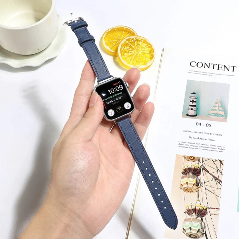 Sehr langlebig Universell Apple Kunstleder armband