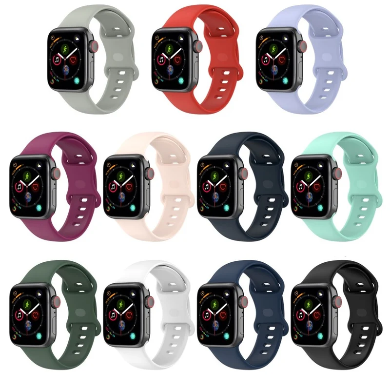 Absolut zuverlässig Universell Apple Silikon / TPU armband - Größe: S