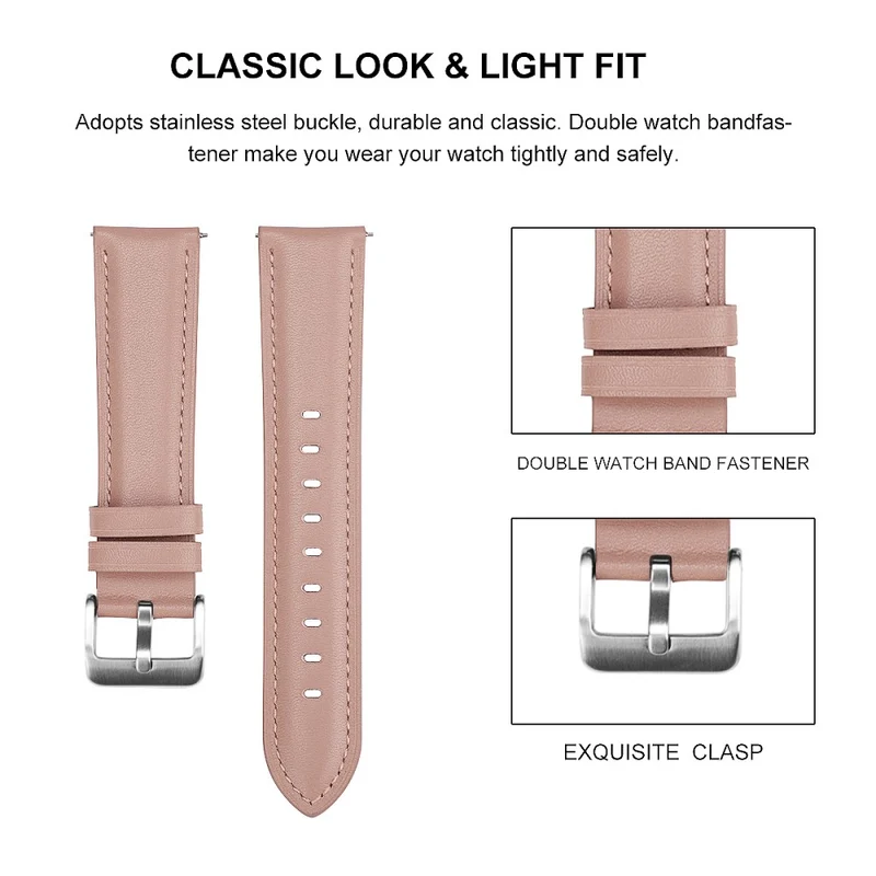 Super elegant Universell Echtes Leder armband