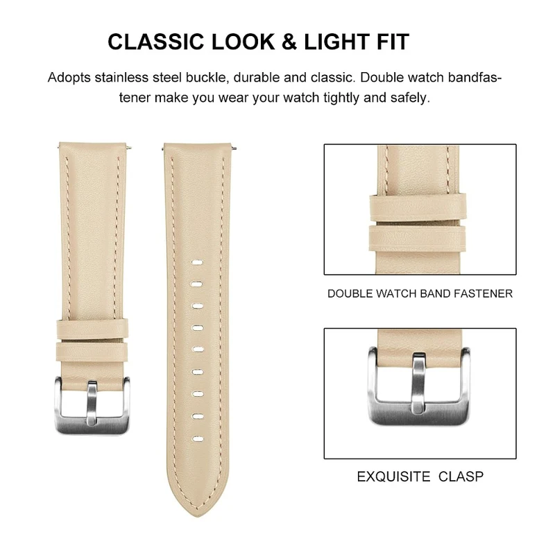 Mega gut Universell Echtes Leder armband