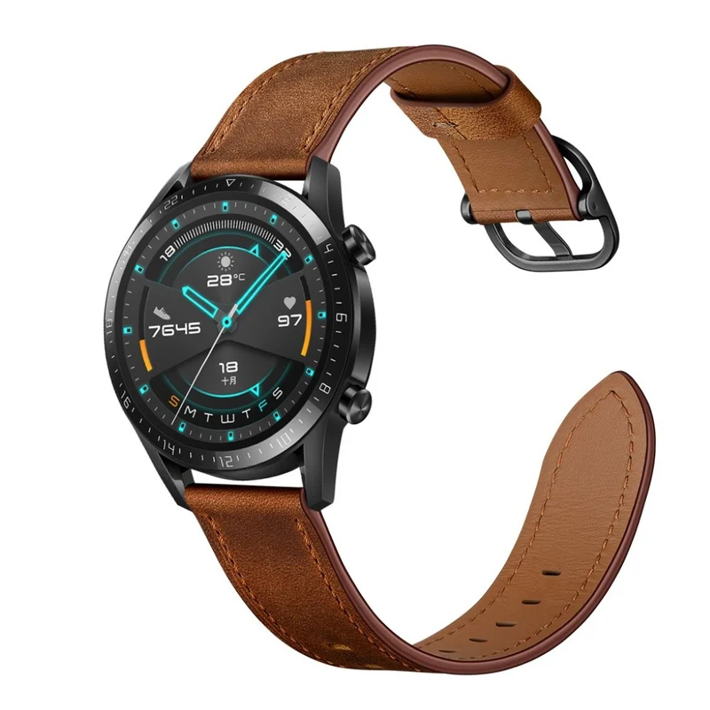 Samsung Galaxy Watch 3 (45mm) / Samsung Galaxy Watch (46mm) Echtes Leder armband