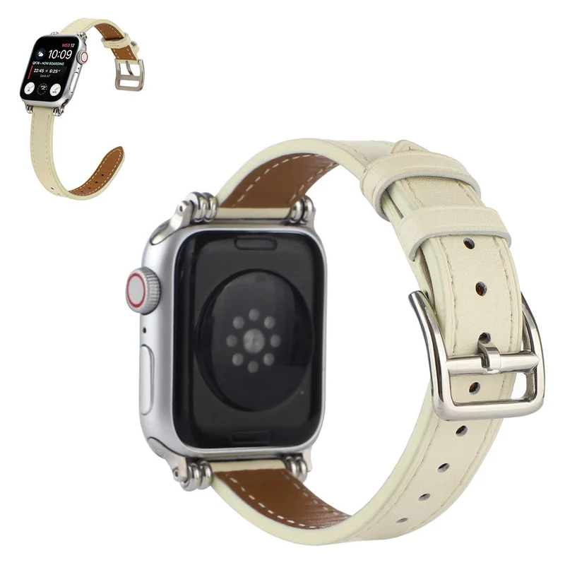 Mega cool Universell Apple Echtes Leder armband