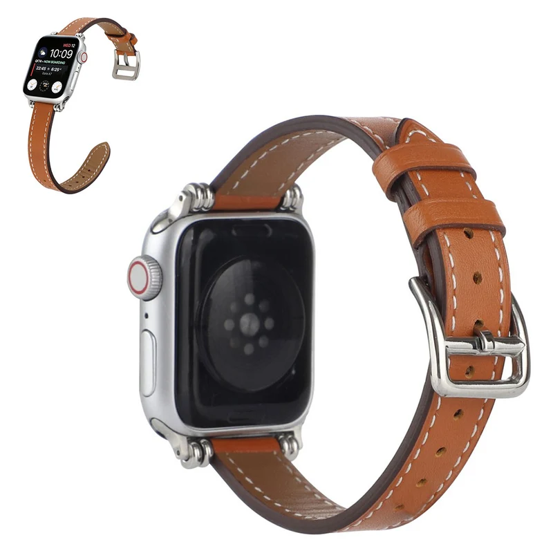 Mega cool Universell Apple Echtes Leder armband