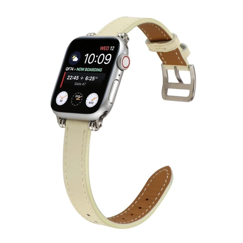 Mega cool Universell Apple Echtes Leder armband