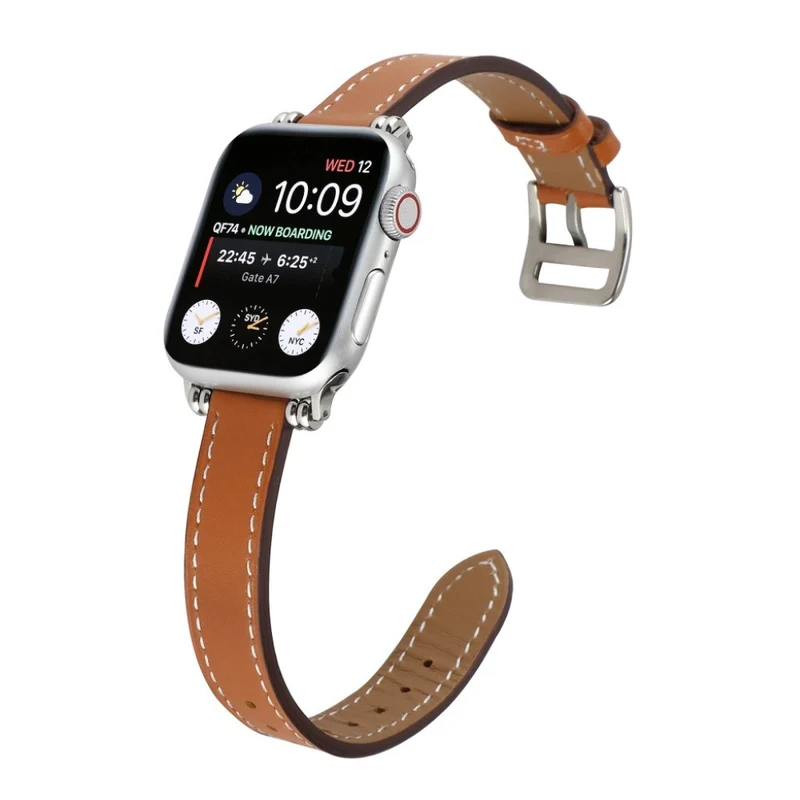 Mega cool Universell Apple Echtes Leder armband