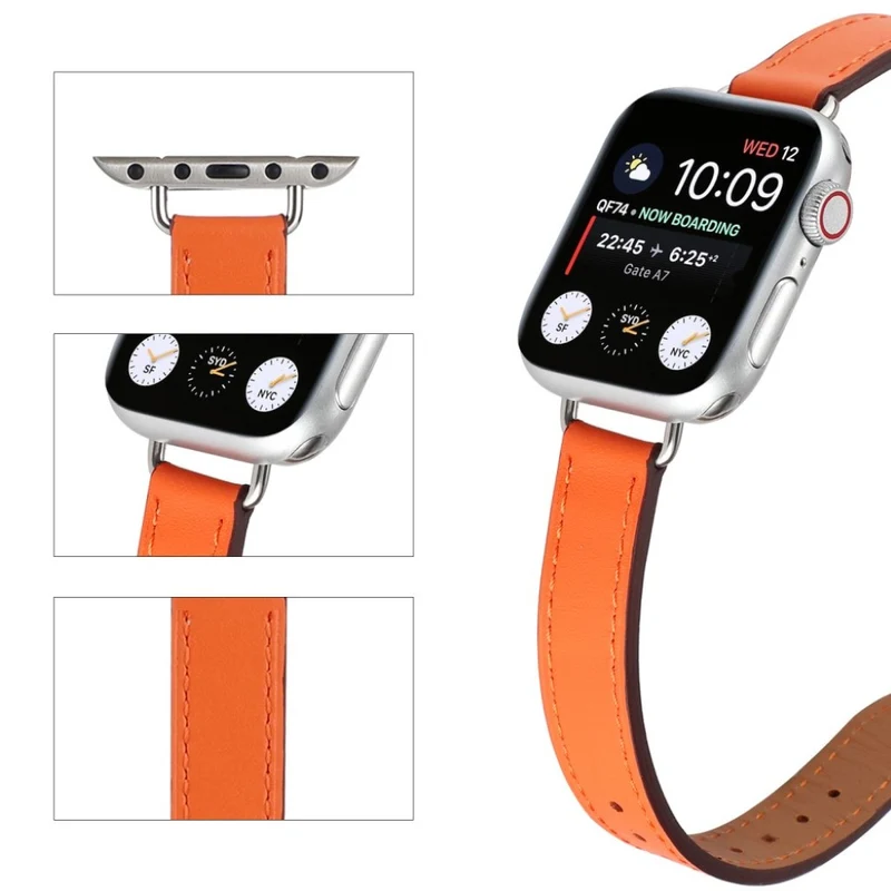 Mega fantastisch Universell Apple Echtes Leder armband
