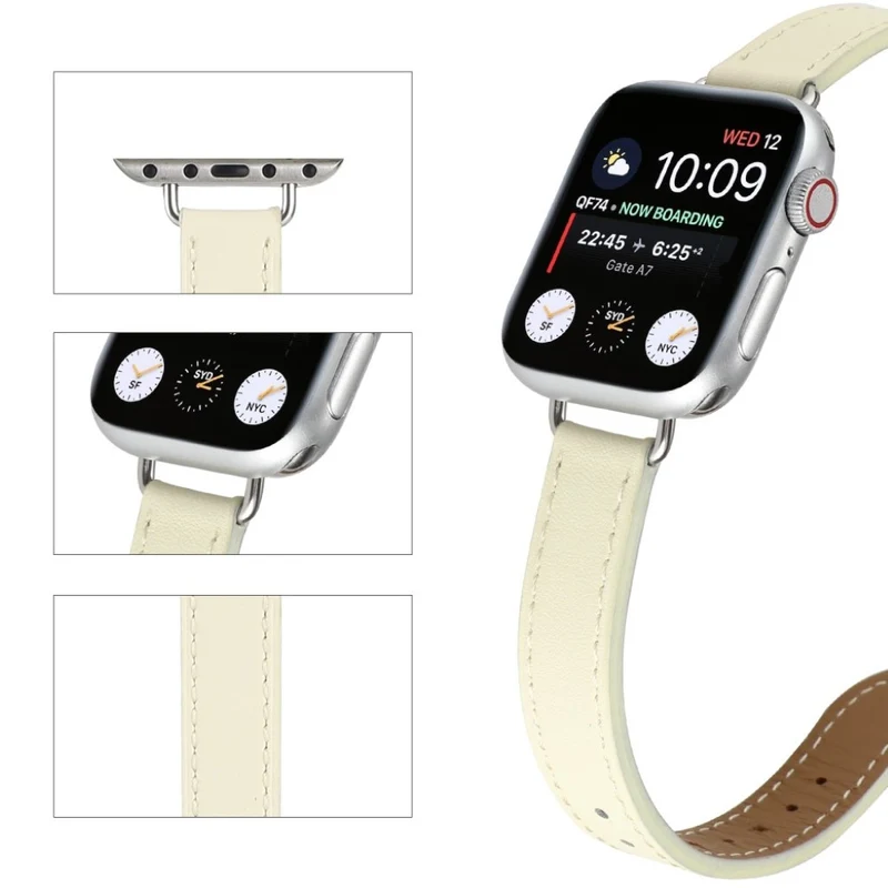 Mega fantastisch Universell Apple Echtes Leder armband
