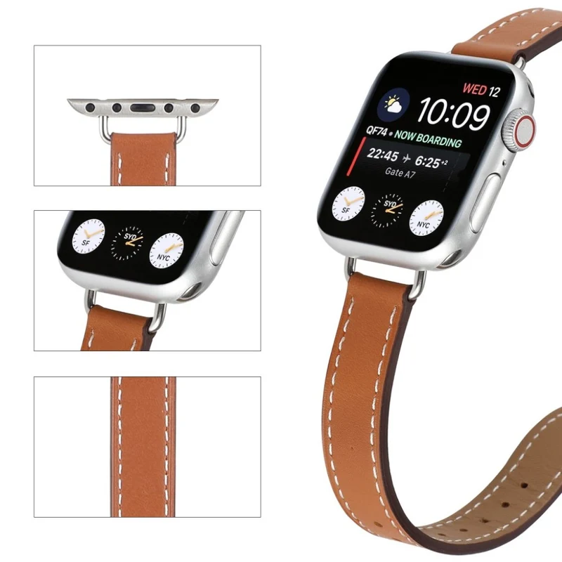 Mega fantastisch Universell Apple Echtes Leder armband