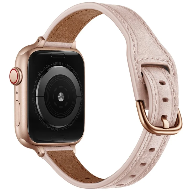 Unglaublich stark Universell Apple Echtes Leder armband