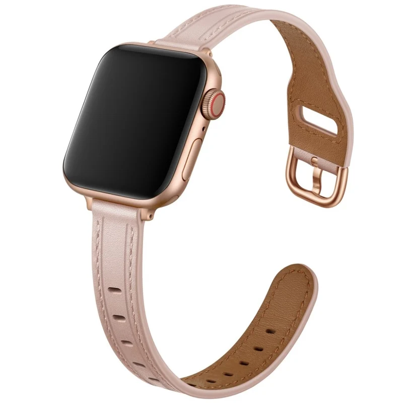 Unglaublich stark Universell Apple Echtes Leder armband