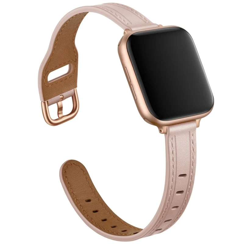 Unglaublich stark Universell Apple Echtes Leder armband