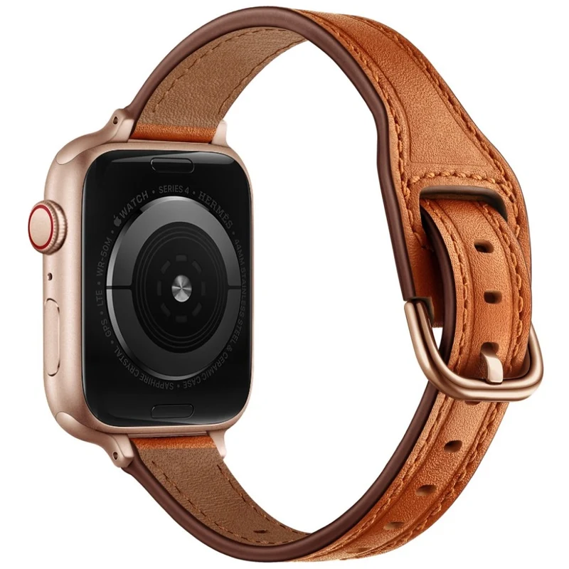 Unglaublich stark Universell Apple Echtes Leder armband
