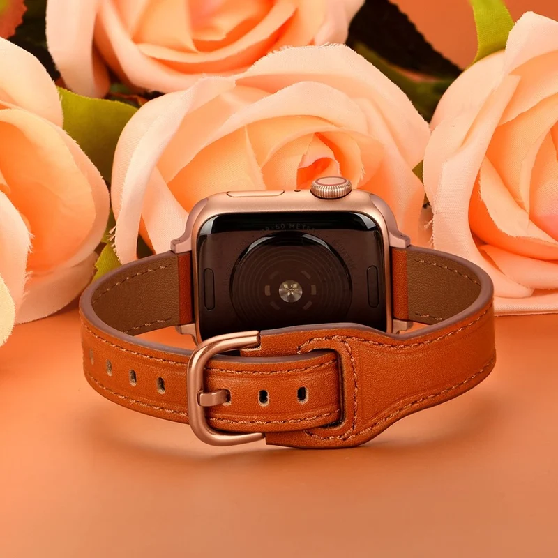 Unglaublich stark Universell Apple Echtes Leder armband