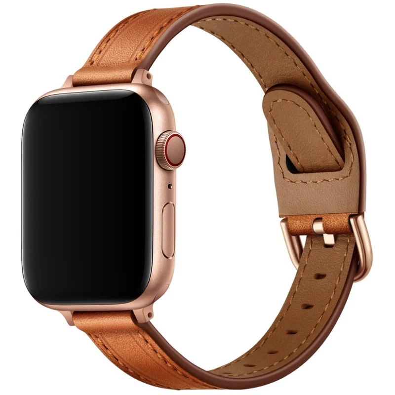 Unglaublich stark Universell Apple Echtes Leder armband