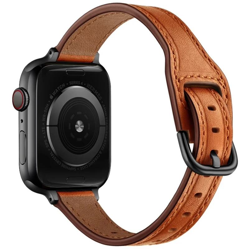 Unglaublich stark Universell Apple Echtes Leder armband