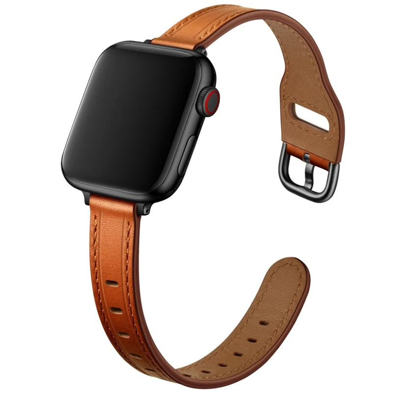 Unglaublich stark Universell Apple Echtes Leder armband