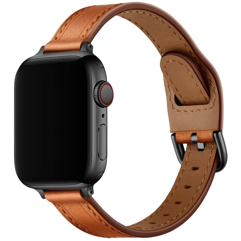 Unglaublich stark Universell Apple Echtes Leder armband