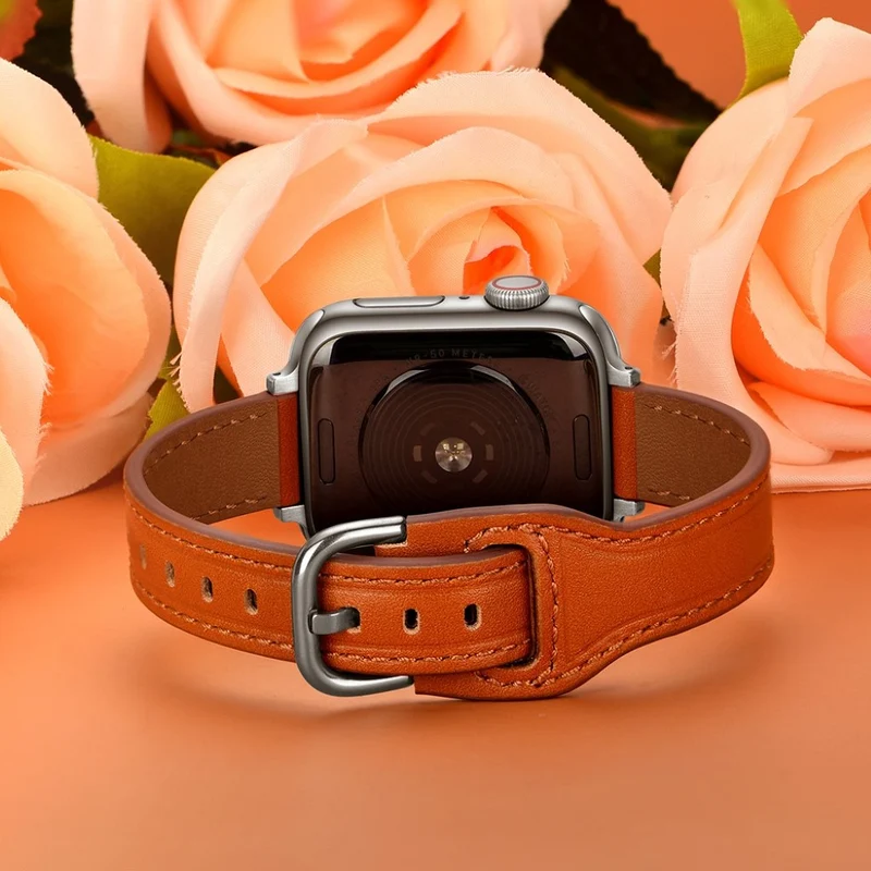 Unglaublich stark Universell Apple Echtes Leder armband