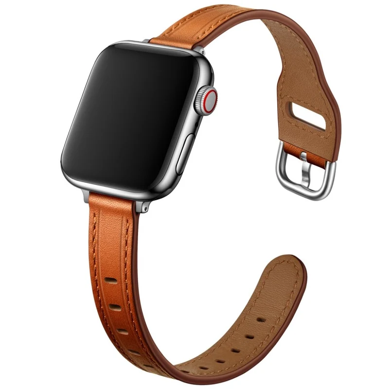 Unglaublich stark Universell Apple Echtes Leder armband