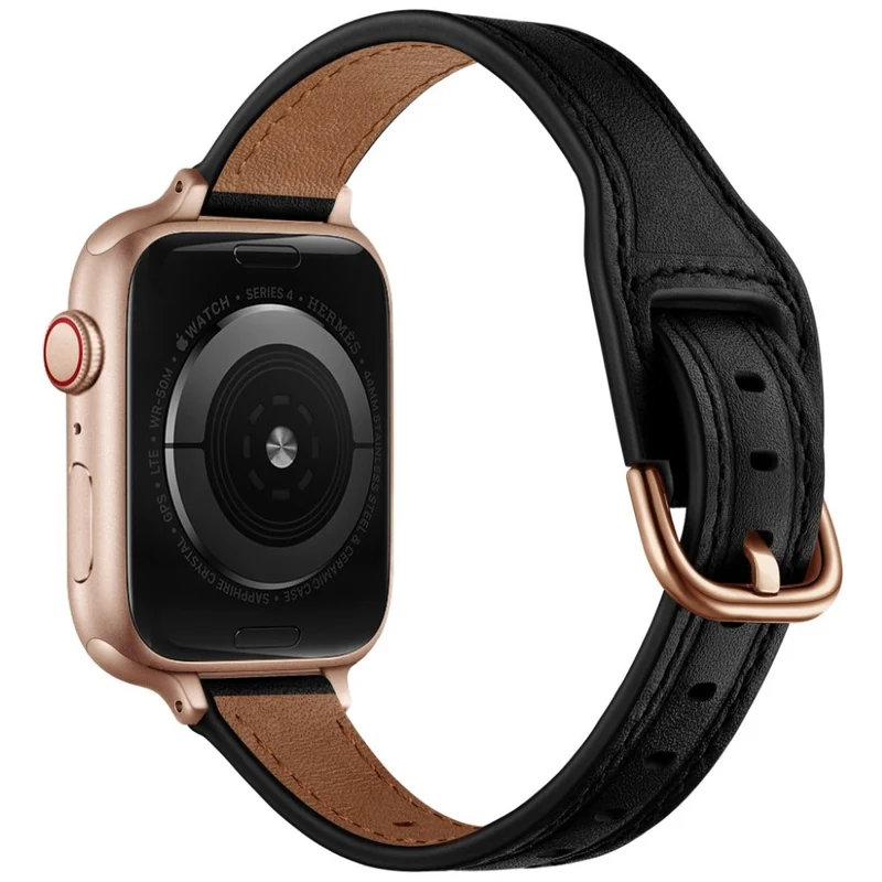 Unglaublich stark Universell Apple Echtes Leder armband