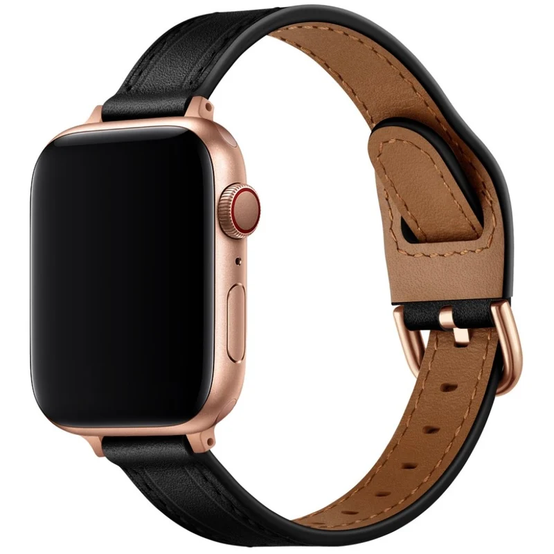 Unglaublich stark Universell Apple Echtes Leder armband