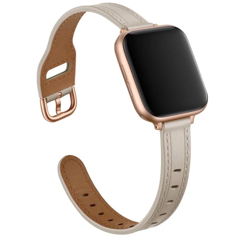 Unglaublich stark Universell Apple Echtes Leder armband