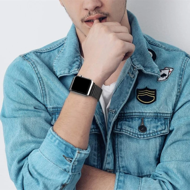 Bemerkenswert elegant Universell Apple Metall armband
