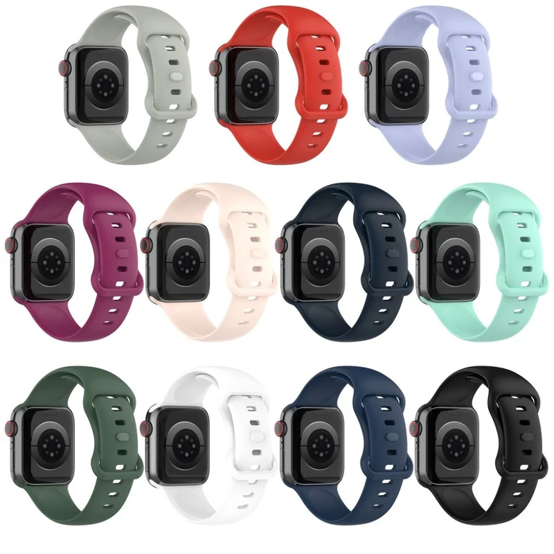 Super zuverlässig Universell Apple Silikon / TPU armband - Größe: S