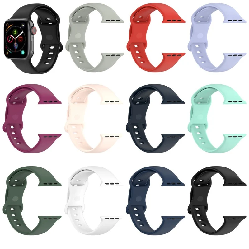 Super zuverlässig Universell Apple Silikon / TPU armband - Größe: S