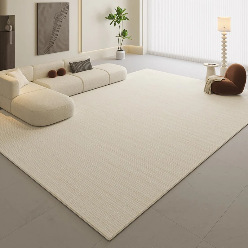 Minimalistischer strukturierter Teppich