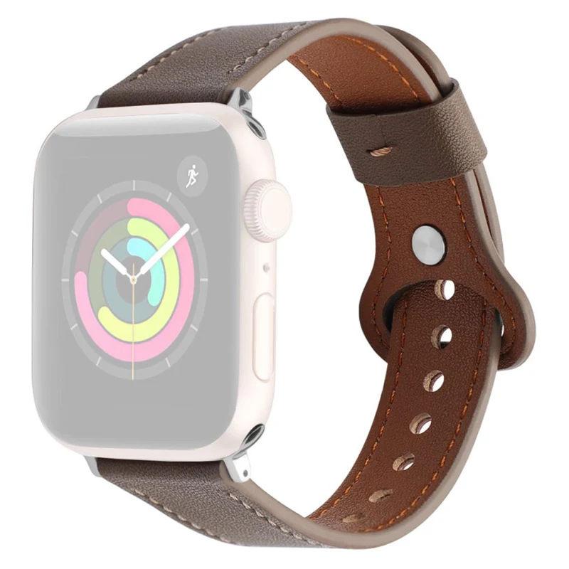 Auffallend schön Universell Apple Echtes Leder armband