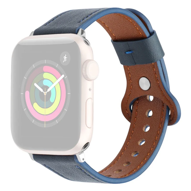 Auffallend schön Universell Apple Echtes Leder armband