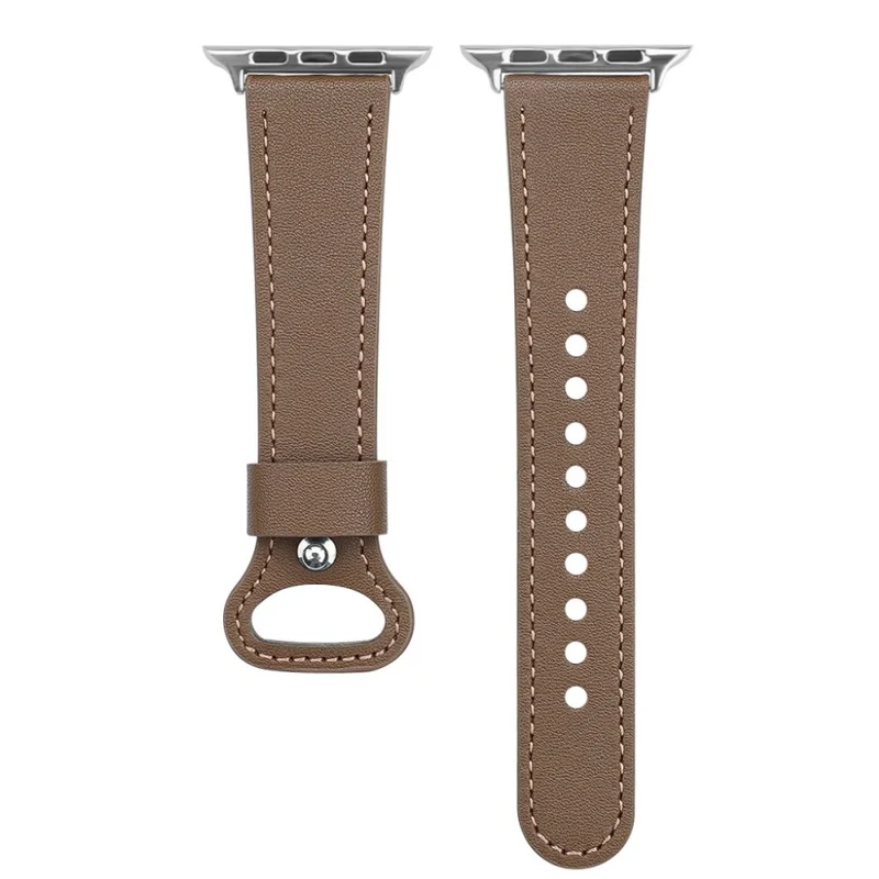 Auffallend schön Universell Apple Echtes Leder armband